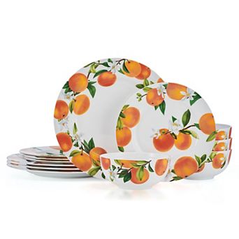 Mikasa Mandarin 12 pc Bone China Dinnerware Set