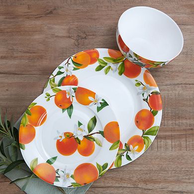 Mikasa Mandarin 12-Piece Bone China Dinnerware Set