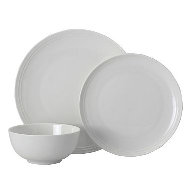 Mikasa Kyler 12-Piece Bone China Dinnerware Set
