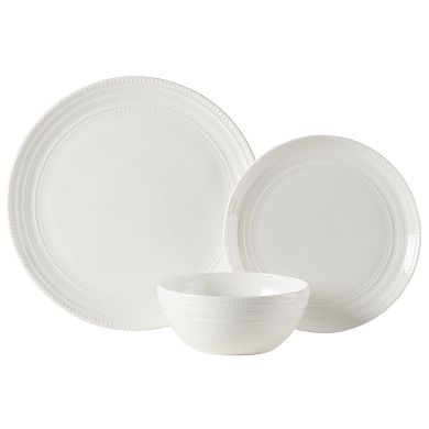 Mikasa Kamryn 12-Piece Vegan Bone Dinnerware Set