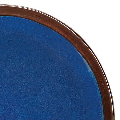 Mikasa Talia Blue 16-Piece Stoneware Dinnerware Set
