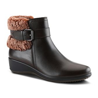 Flexus by Spring Step Faye Women's Waterproof Leather Ankle Boots
