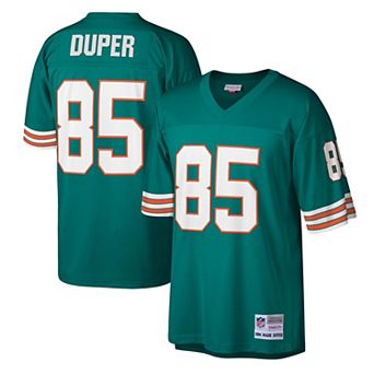 Men's Mitchell & Ness Mark Duper Aqua Miami Dolphins 1984 Legacy Replica Jersey