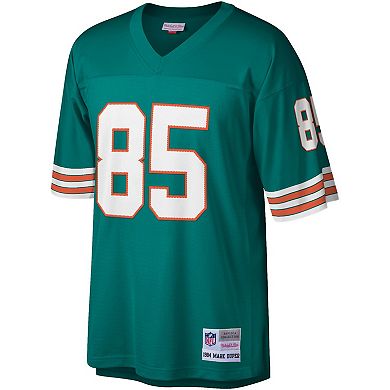 Men's Mitchell & Ness Mark Duper Aqua Miami Dolphins 1984 Legacy Replica Jersey