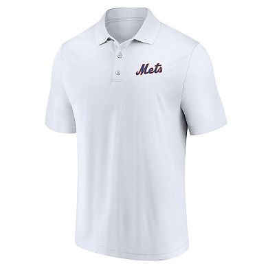 Men's Fanatics Branded Royal/White New York Mets Polo Combo Set