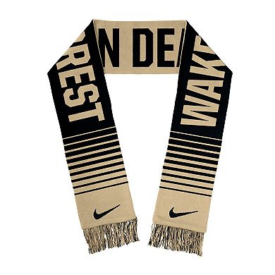 Nike Wake Forest Demon Deacons Rivalry Local Verbiage Scarf