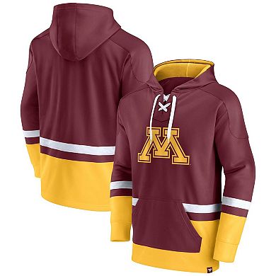 Men's Fanatics Branded Maroon Minnesota Golden Gophers First Battle Pullover Hoodie