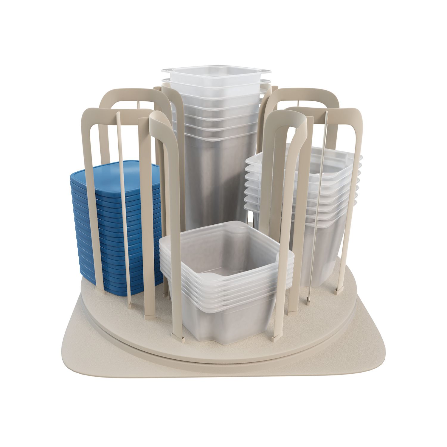 FridgeStore™ Clear Rotating Organizer