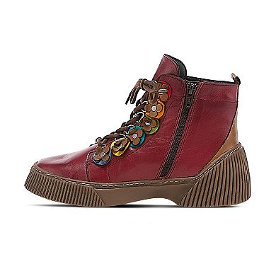Spring Step Yeba Women's Leather Ankle Boots