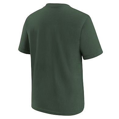 Youth Nike Green Green Bay Packers Logo T-Shirt