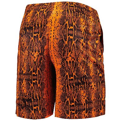 Men's New Era Orange New York Giants Summer Pop Shorts