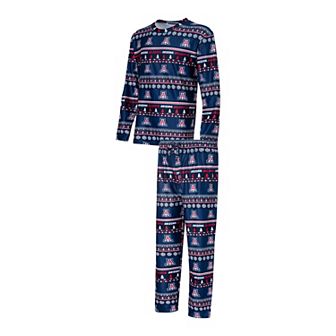 Men's Concepts Sport Navy Arizona Wildcats Swivel Long Sleeve T-Shirt & Pants Sleep Set