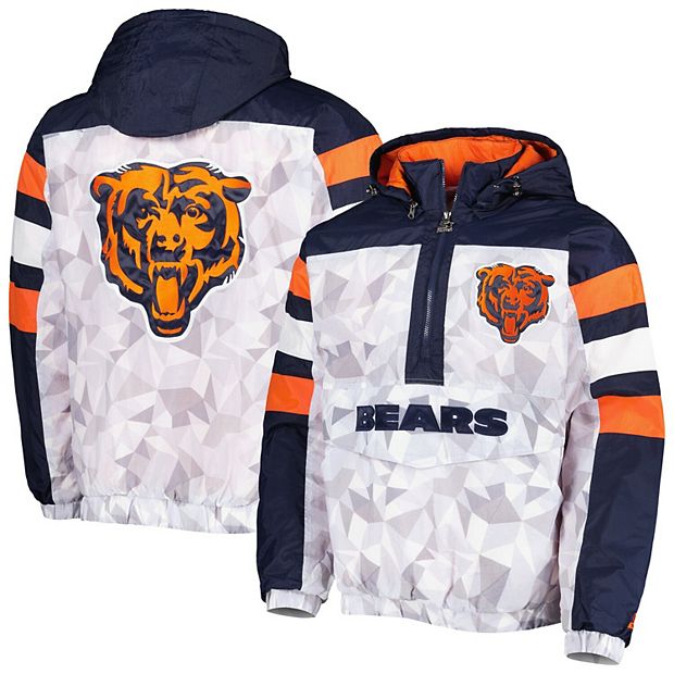 Men's Starter White/Navy Chicago Bears Thursday Night Gridiron