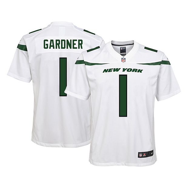 Youth Nike Ahmad Sauce Gardner White New York Jets Team Game Jersey