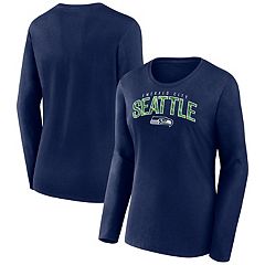 Lids 12s Seattle Seahawks Majestic Women's Tri-Blend Wordmark Name