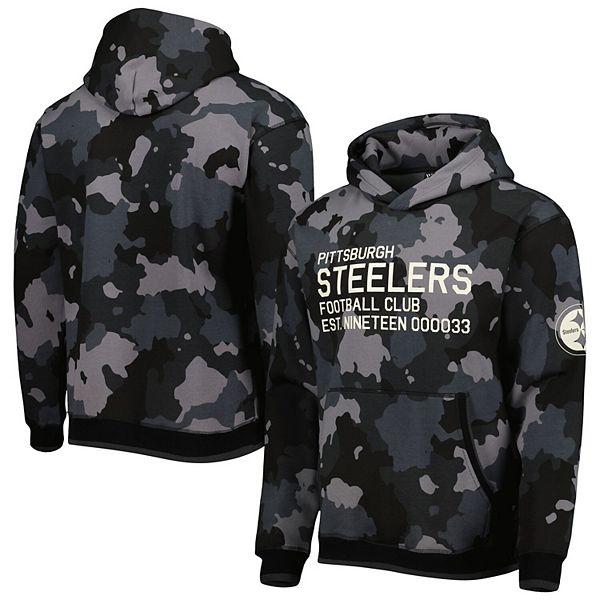 steelers hoodie black