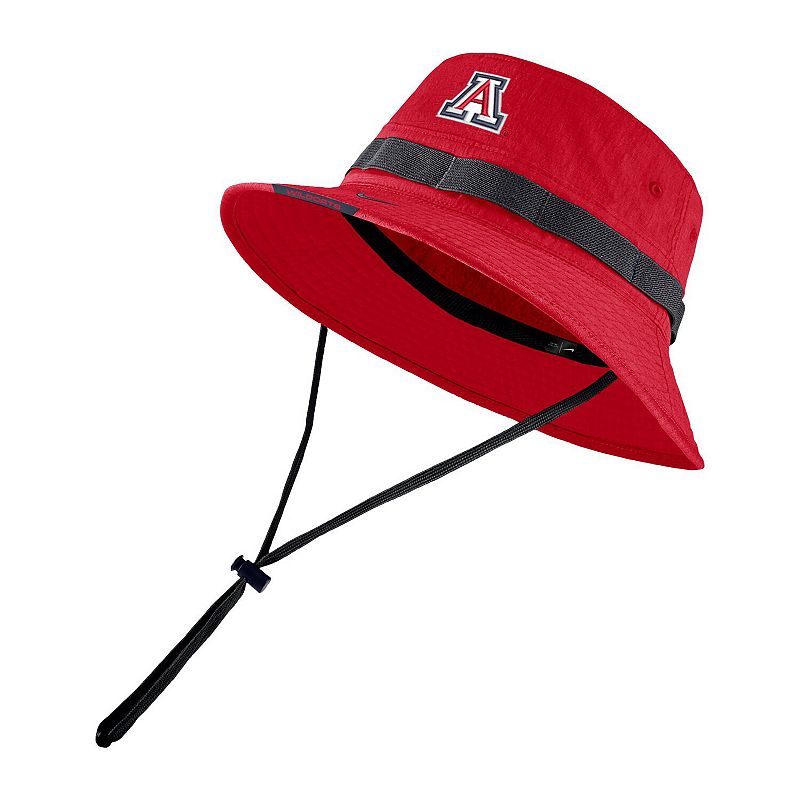 Mens Nike Red Arizona Wildcats Boonie Performance Bucket Hat, Size: Small/