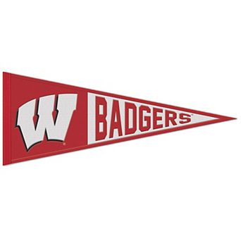 WinCraft Wisconsin Badgers 13" x 32" Primary Logo Pennant