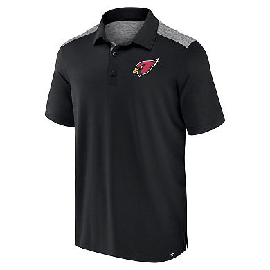 Men's Fanatics Black Arizona Cardinals Long Shot Polo