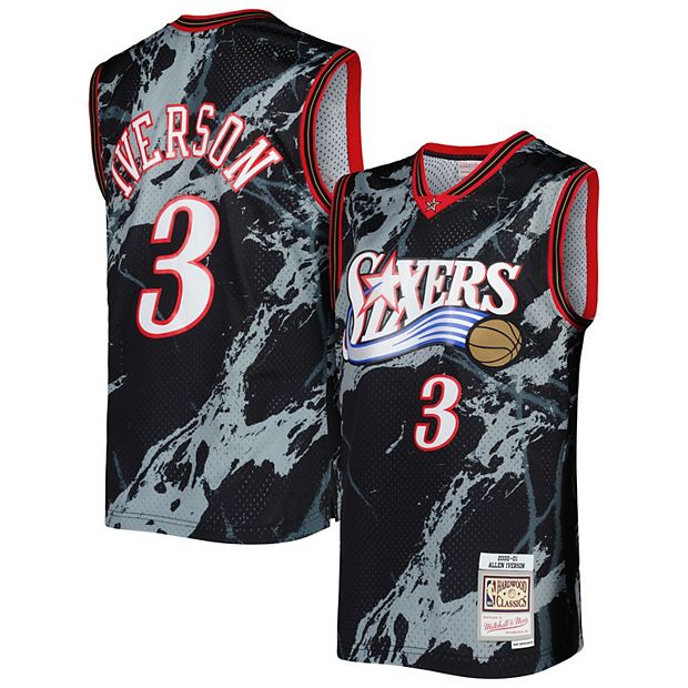 Mitchell & Ness Men NBA Philadelphia 76ers Swingman Jersey Allen