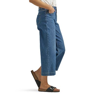 Women's Lee® Legendary Wide-Leg Cropped Jeans