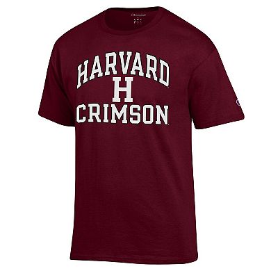Men's Champion Crimson Harvard Crimson High Motor T-Shirt