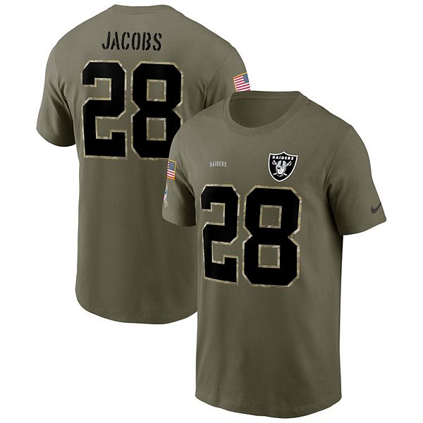 Las Vegas Raiders Nike 2022 Salute To Service Long Sleeve T-Shirt - Olive