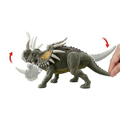 Mattel Jurassic World Fierce Force Styracosaurus Dinosaur Action Figure