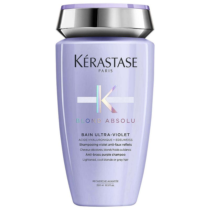 KERASTASE Blond Absolu Bain Ultra Violet Anti-brass Purple Shampoo, 8.5 Fl Oz