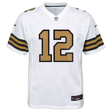 Youth Nike Chris Olave White New Orleans Saints Alternate Game Jersey