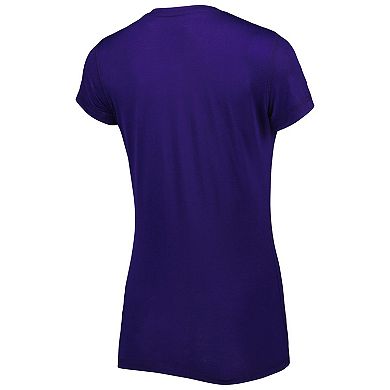 Women's Concepts Sport Purple/Gold Los Angeles Lakers Badge T-Shirt & Pajama Pants Sleep Set