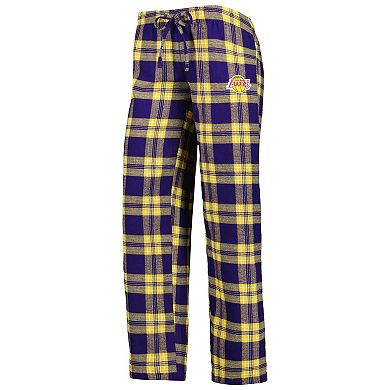 Women's Concepts Sport Purple/Gold Los Angeles Lakers Badge T-Shirt & Pajama Pants Sleep Set