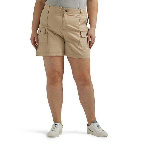 Plus Size Lee® Flex-To-Go Cargo Shorts - Womens