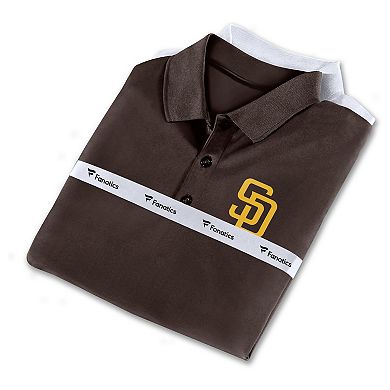 Men's Fanatics Branded Brown/White San Diego Padres Polo Combo Set