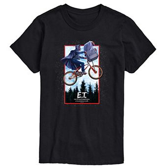 Big & Tall Elliot ET Bike Poster Tee