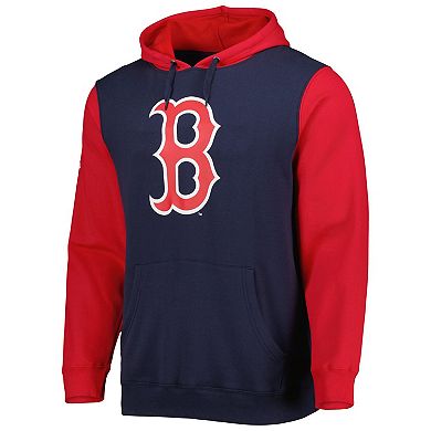Men's Stitches Navy/Red Boston Red Sox Team Pullover Hoodie