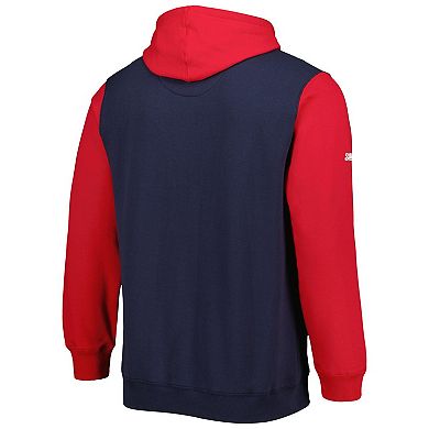 Men's Stitches Navy/Red Boston Red Sox Team Pullover Hoodie