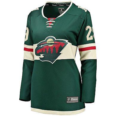Women's Fanatics Branded Marc-Andre Fleury Green Minnesota Wild Home Premier Breakaway Player Jersey