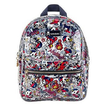 Youth tokidoki Atlanta Braves Clear Small Backpack