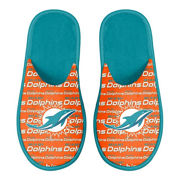 Men's FOCO Miami Dolphins Scuff Logo Slide Slippers