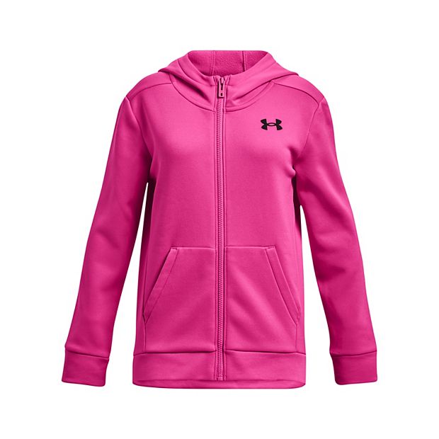 Girls 7 16 Under Armour Armour Fleece Full Zip Hoodie