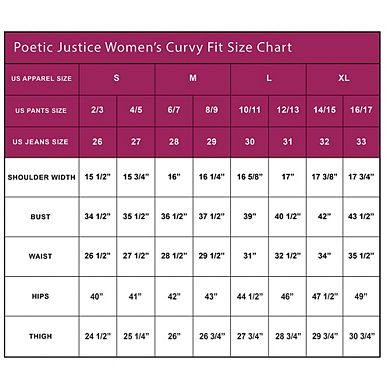 Poetic Justice Women's Curvy Fit Vintage Stretch Denim Basic Skinny Ankle Jeans