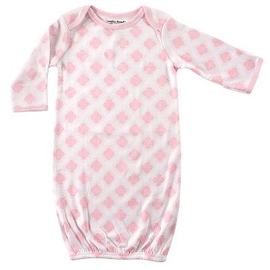 Luvable Friends Baby Girl Cotton Gowns, Bird