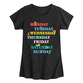 Disney's Winnie The Pooh Days Girls 7-16 Graphic Tee