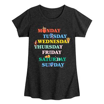 Disney's Winnie The Pooh Days Girls 7-16 Graphic Tee