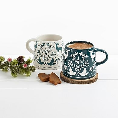 Gallery 2-pc. Winter Forest Mug Set