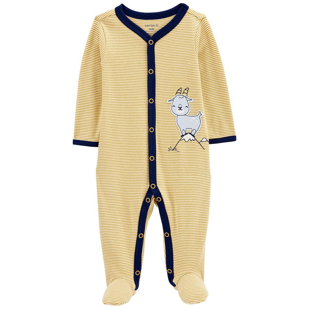 Carter's Baby Boy Hey Rookie Snap-Up Footie Coverall Sleepwear main image 0