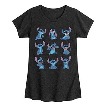 Disney's Lilo & Stitch Girls 7-16 Poses Graphic Tee