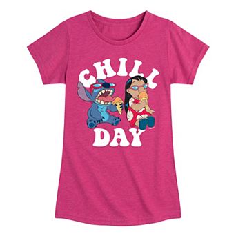 Disney's Lilo & Stitch Girls 7-16 Chill Day Graphic Tee