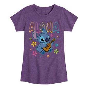 Disney's Lilo & Stitch Girls 7-16 Ohana Graphic Tee